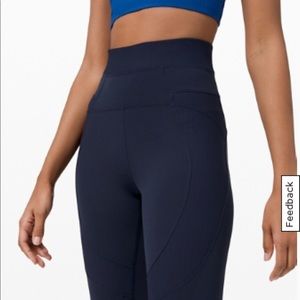 LULU LEMON NEW AMBITION 25” SUPER HIGH RISE TIGHT